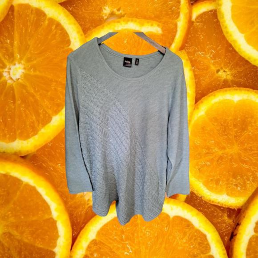 New Rafaella Blue Long Sweater Size‎ 2XL